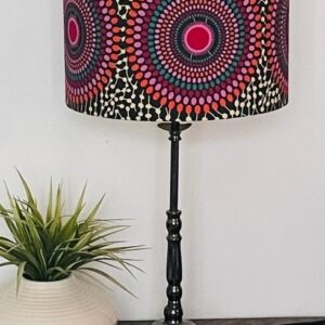 African Circles lampshade